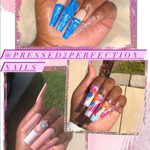 PRESS ON NAILS 💅🏾 ✨ CUSTOM